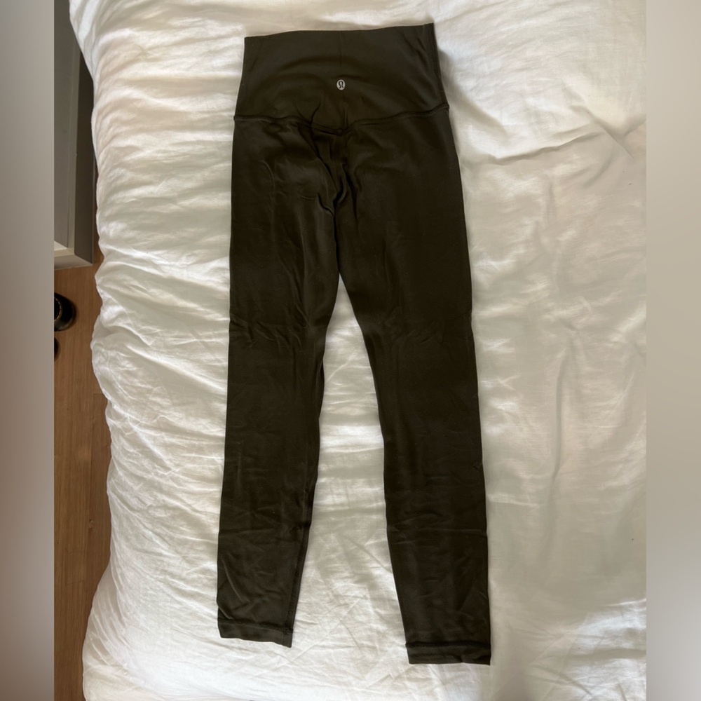 Dark Olive Leggings - Picture 2 of 2